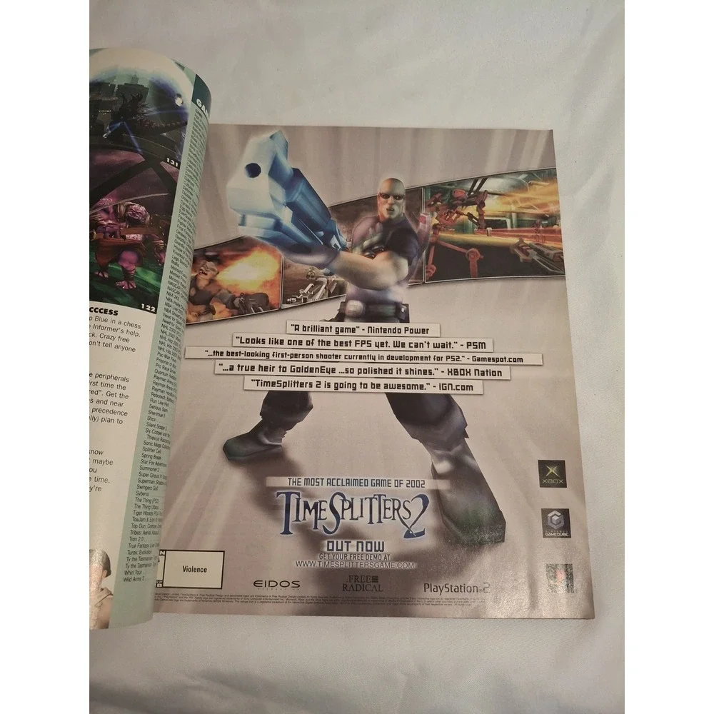 Game Informer Nov 2002 Issue 115 Starcraft Ghost Resident Evil Zero Ad Vice City